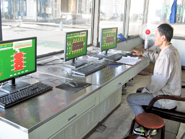 全自动加热炉、正火炉操作室